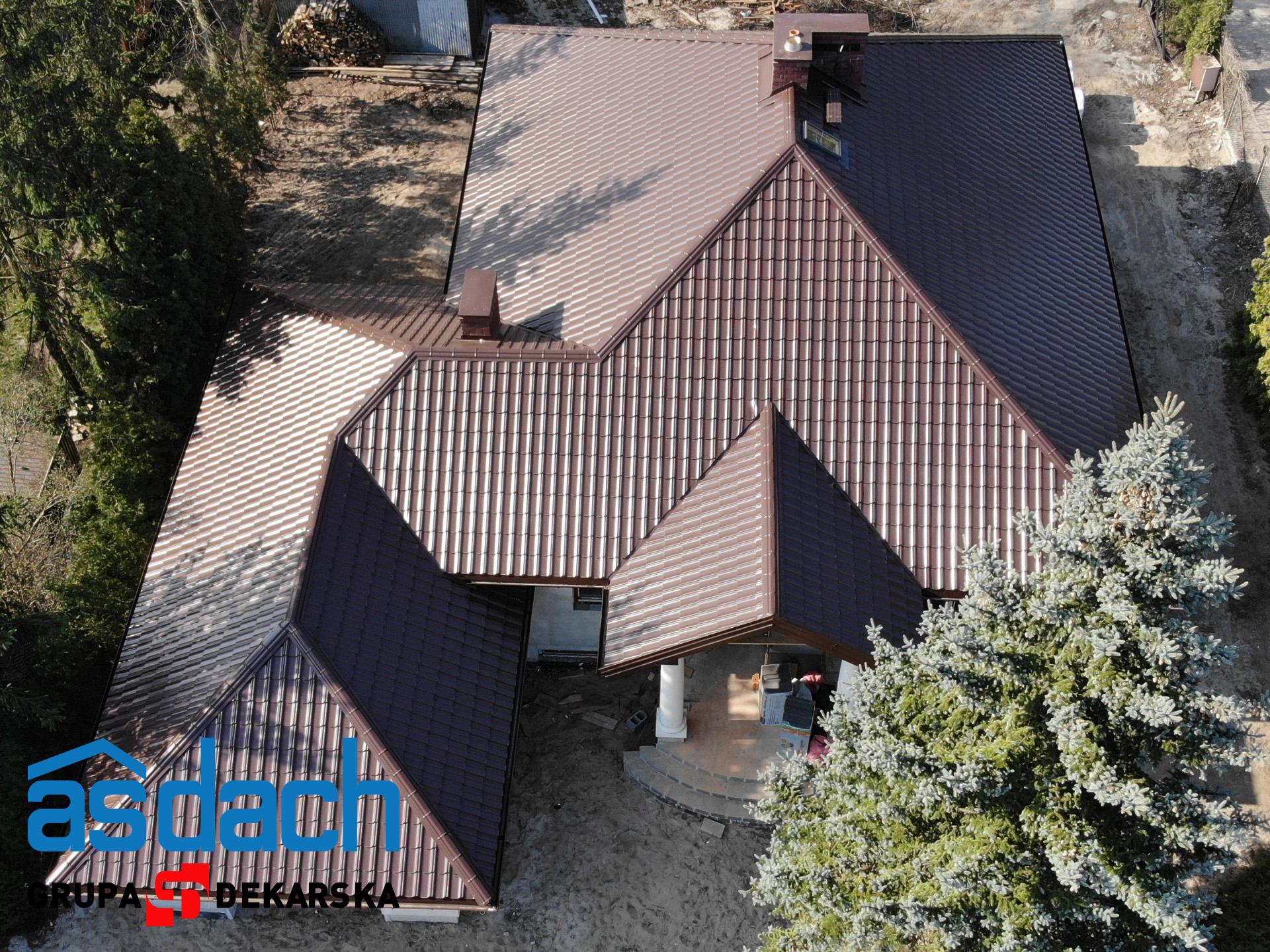 Blachy Pruszyński Loara Purlak RAL817